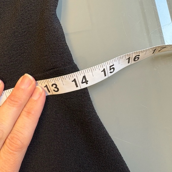 Dynamite sleeveless Fit & Flare above knee crew neck Little Black Dress Small - Picture 11 of 11